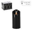 Chomik Свеча Led с подвижным пламенем 7 см x 15 см, черная, ZOZ38481 - Home Club
