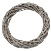 Chomik Плетеный венок 40 см, белый/серый, ILS9388 - Home Club, изображение 4