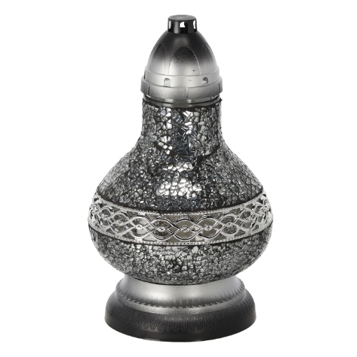 Chomik Светильник «Витраж» «Карафка Маленькая» Серебряный, ZOZ1774 - Home Club