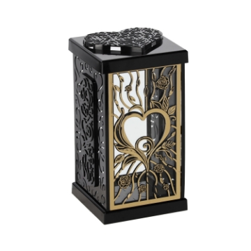 Chomik Лантарн 30 См Грация Большая Роза Черно-Серебряный/Золотой, ZOZ8354 - Home Club