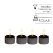 Chomik Набор из 4 солнечных свечей-теплиц размером 4 x 2,5 см/5 см., LED9445 - Home Club, изображение 2