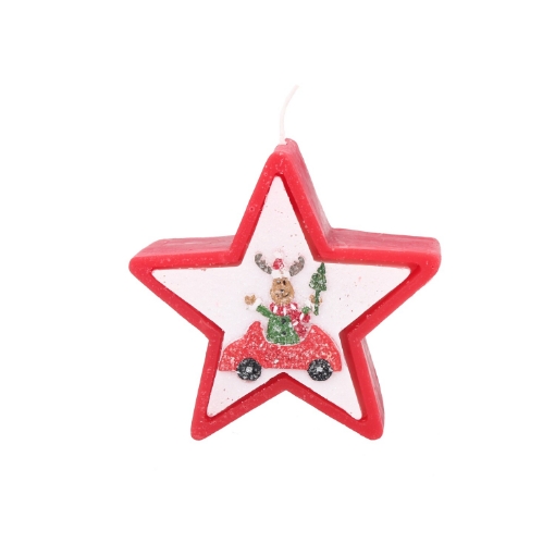 Chomik Свічка 10 x 3,8 x 10 См - Зірка З Реніровим В Автомобілі, LAW9256 - Home Club