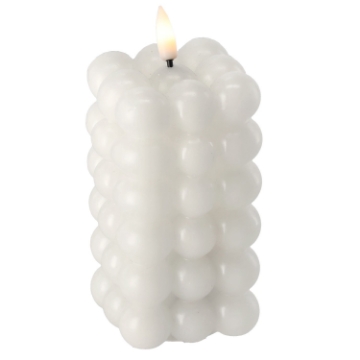 Chomik Свеча Восковая Led - Bubble 6 x 11,5 Cm Микс Цветов, LAW9324 - Home Club