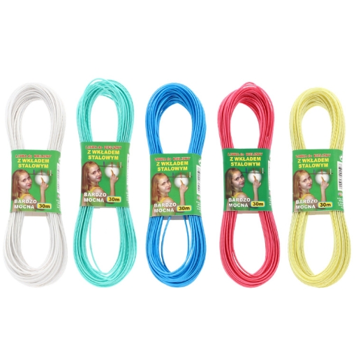 Chomik Лінка Для Білизни Вкладна Сталь 30 м/, FAR1508 - Home Club