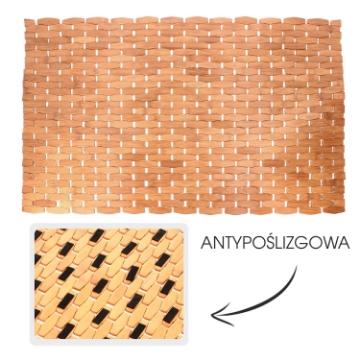 Chomik Бамбуковый Коврик Для Ванной «Grenada» 50 x 70 См, TIS3418 - Home Club