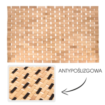 Chomik Бамбуковый Коврик Для Ванной «Barbados» 50 x 70 См, TIS3432 - Home Club