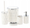 Chomik Набор Для Ванной Круглый, 5 Элементов, Белый, OKY4671 - Home Club, изображение 3
