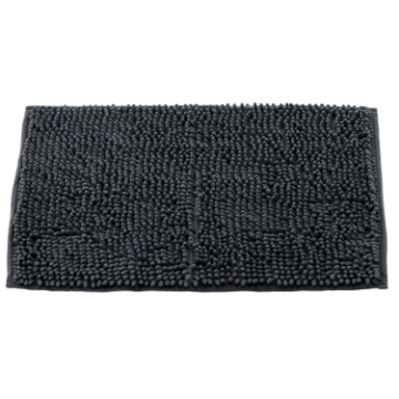 Chomik Банятный Коврик Из Шенила, Противоскользенный, 40 x 60 См, Серый, COZ6348 - Home Club