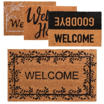 Chomik Килимок з Пвх + кокос «Welcome» 40x60, TAM5468 - Home Club