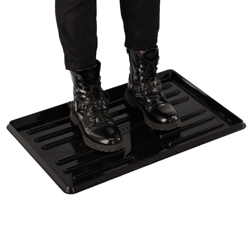 Chomik Дренажна Підставка Для Взуття 40X60 Чорна, KRY8048 - Home Club
