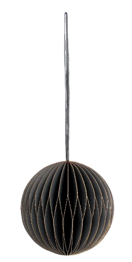 Chomik Kpl. 4 Папір'Яні Ялинові Кульки Fi 7 Cm Сірі, AIP2068 - Home Club