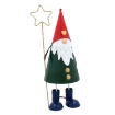 Chomik Рождественское Украшение - Металлический Гном С Звездой Led 13 x 13 x 37 см, POI5272 - Home Club, изображение 5