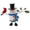 Chomik Рождественское Украшение - Металлический Снежной Человек 14 x 12 x 20 см, POI5289 - Home Club, изображение 2