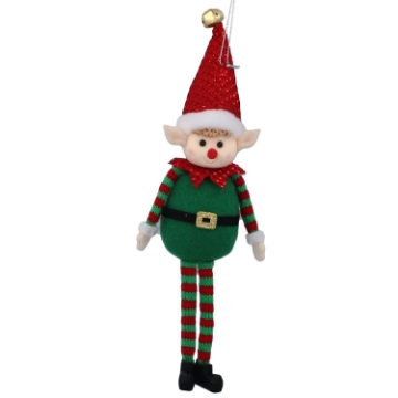 Chomik Елочная игрушка - эльф, разноцветный, 10 x 28 см, SUN8532 - Home Club