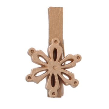 Chomik Набор из 8 рождественских украшений с зажимом, различные дизайны, 3 x 3 см, SUN8600 - Home Club