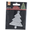 Chomik Кпл. 3 Ялинові Прикраси - Срібна Ялинка 6 x 8 См, SUN0818 - Home Club, зображення 2