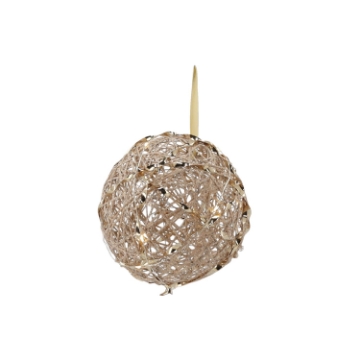 Chomik Праздничное Украшение - Шар Led 15 См, Шампанское Золото, HIL6222 - Home Club