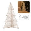 Chomik Праздничное Украшение - Новогодняя Елка Led 75 См, Шампанское Золото, HIL6253 - Home Club