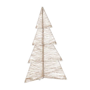 Chomik Праздничное Украшение - Новогодняя Елка Led 75 См, Шампанское Золото, HIL6253 - Home Club