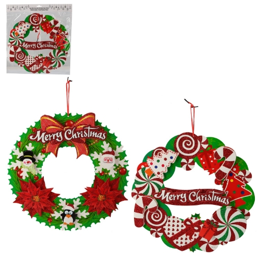 Chomik Рождественский Венец Из Бумаги, Разнообразные Дизайны, LAR7489 - Home Club