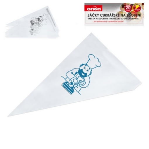 Chomik Кондитерский рукав, фольга, 20 штук, 29,5 см, ORI7084 - Home Club