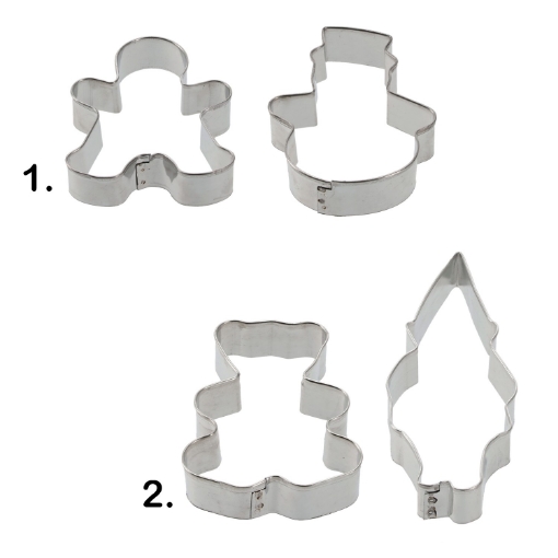 Chomik Kpl.2 Szt Выкройки Фигуры, SNB4426 - Home Club