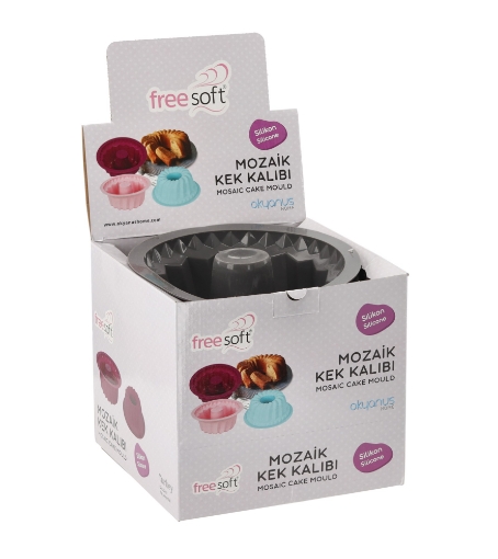 Chomik Силиконовая форма для кекса, диаметр 23 x 9,5 см, OKY0566 - Home Club