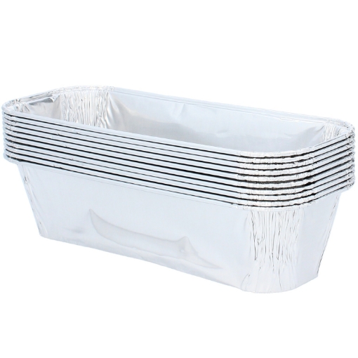 Chomik Набор из 10 алюминиевых форм размером 24x10x6 см, IGM0053 - Home Club