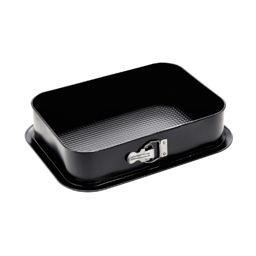 Chomik Тортовник С Фактурной Поверхностью 34X24 См С Защитным Нон-Стик Покрытием, Черный, SNB2286 - Home Club