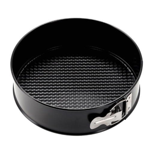 Chomik Тортовая форма с текстурированной поверхностью, диаметр 21 см, с антипригарным покрытием, черного цвета., SNB0374 - Home Club