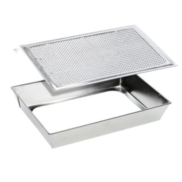 Chomik Фактурована Листова Металія 36X24,5X6 См З Виймаємим Дном, SNB1085 - Home Club