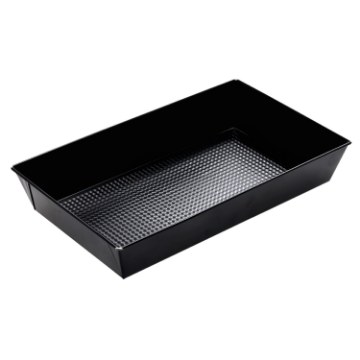 Chomik Фактурована Листова Металія 390X23,5X7Cm З Захисним Покриттям Non-Stick Чорна, SNB985 - Home Club