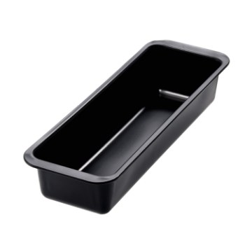Chomik Тиснена металева пластина 35X11 см з захисним шаром Non-Stick, чорна, SNB2248 - Home Club
