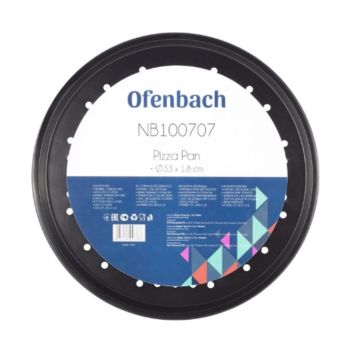 Chomik Форма для выпечки пиццы 33*2,5 см Kamille, KAM7787 - Home Club