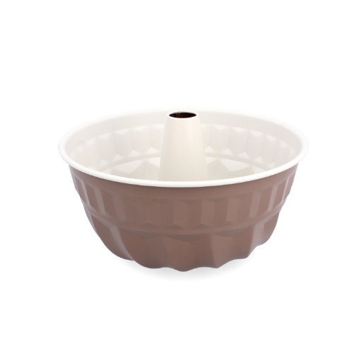 Chomik Спиральная форма для выпечки диаметром 22 см с втулкой и антипригарным покрытием Caffe Creme, SNB3979 - Home Club