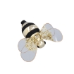 Chomik Скляна Святкова Прикраса - Бджола 10,6 x 9 x 3,1 См, BOZ1945 - Home Club, зображення 2