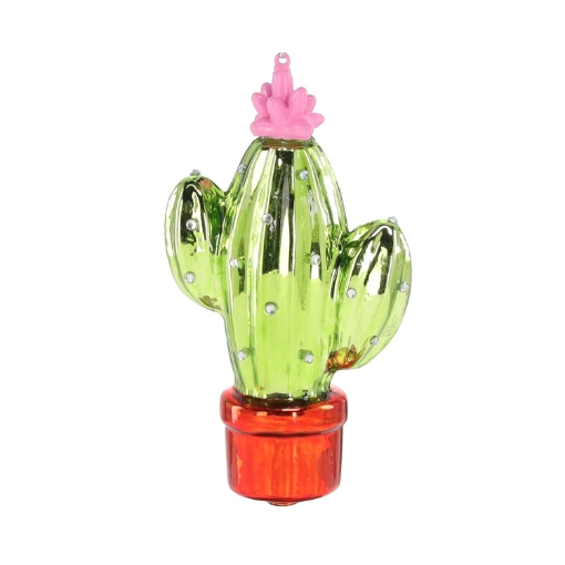 Chomik Стеклянная Пулья - Кактус 3,8 x 7,2 x 13,2 См, BOZ2263 - Home Club