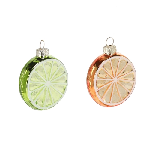 Chomik Стеклянная Пулья - Лопатка Цитрусовых Микс Цветов 5,6 x 1,5 См, BOZ2386 - Home Club