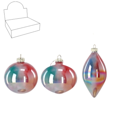 Chomik Стеклянная Пулья - Опаллирующий Микс Узоров, BOZ4174 - Home Club