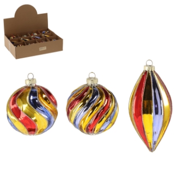 Chomik Стеклянная Пушка - Цветные Серпентины, Разнообразные Узоры, BOZ4457 - Home Club