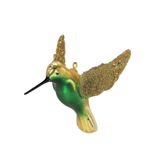 Chomik Стеклянная Пулья - Золотой Коллибри 9 x 7,5 x 7,6 См, BOZ4549 - Home Club