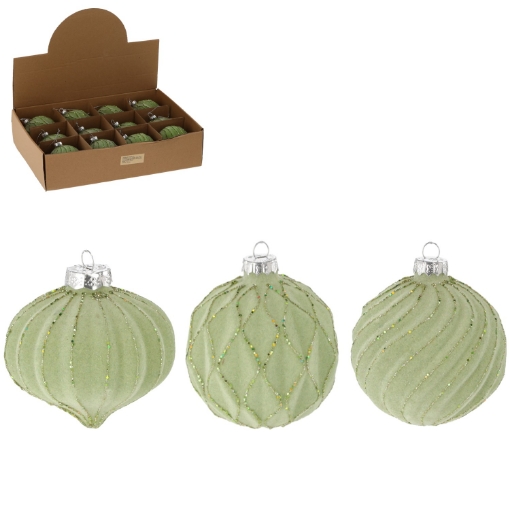 Chomik Стеклянная Пушка - Зеленая С Узорами 8 См, Разные Узоры, BOZ4754 - Home Club