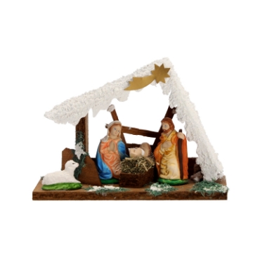 Chomik Традиционная Рождественская Камушка St1, Средняя, Снежная 0587*, SZOS90 - Home Club