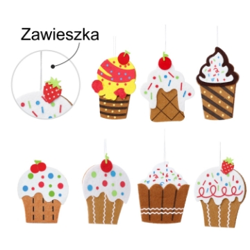 Chomik Рождественское Украшение Цвет Подвеска, SUN3782 - Home Club