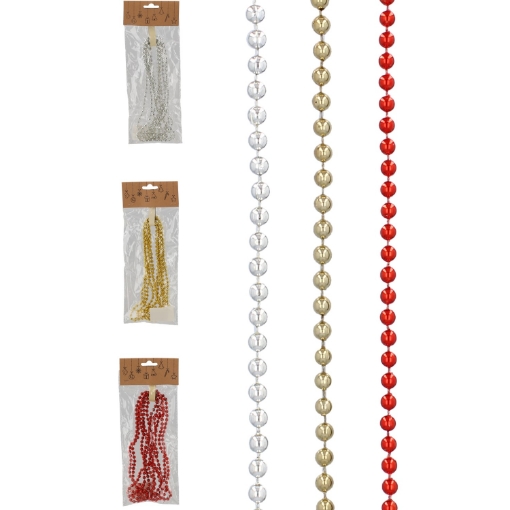 Chomik Гирлянда 2,7 М Бисер 6 Мм Микс, GIF8502 - Home Club