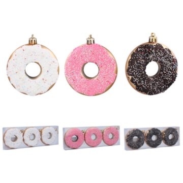 Chomik 3 Рождественские Украшения Для Елки, 8 См, BAI7169 - Home Club