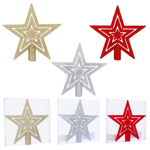 Chomik Шпилька для елки 20 см Звезда, BAI4807 - Home Club