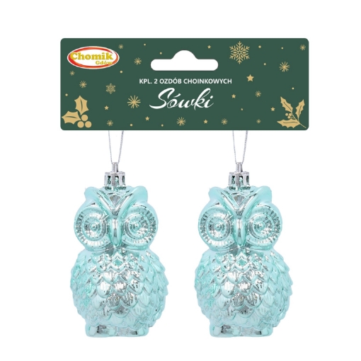 Chomik Набор из 2 елочных украшений в виде совок, BAI9373 - Home Club