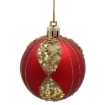 Chomik Набор из 33 елочных шаров красного, серебряного и золотого цветов., BAI9716 - Home Club, изображение 4