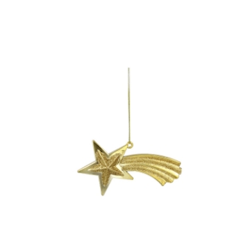 Chomik Набор из 4 украшений для елки - звезда 11 см, различные цвета, SUN2532 - Home Club